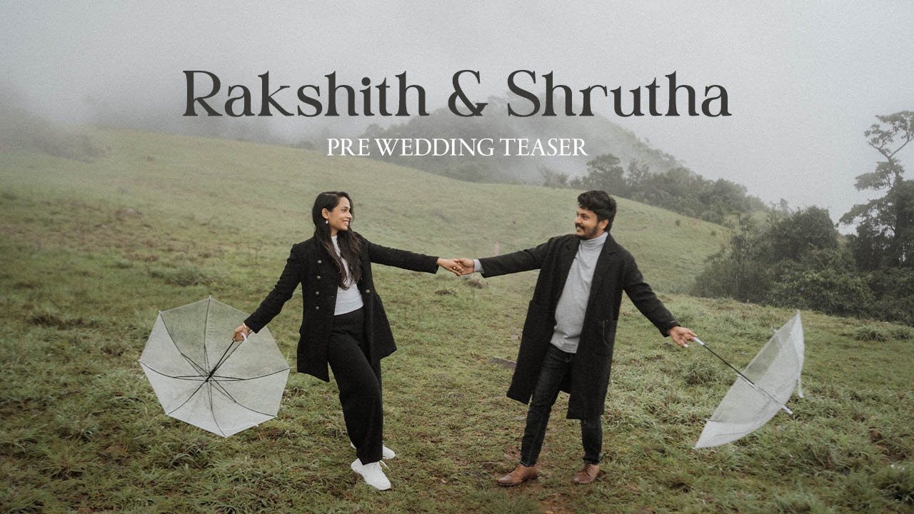 RAKSHITH & SHRUTHA PRE WEDDING TEASER I 4K