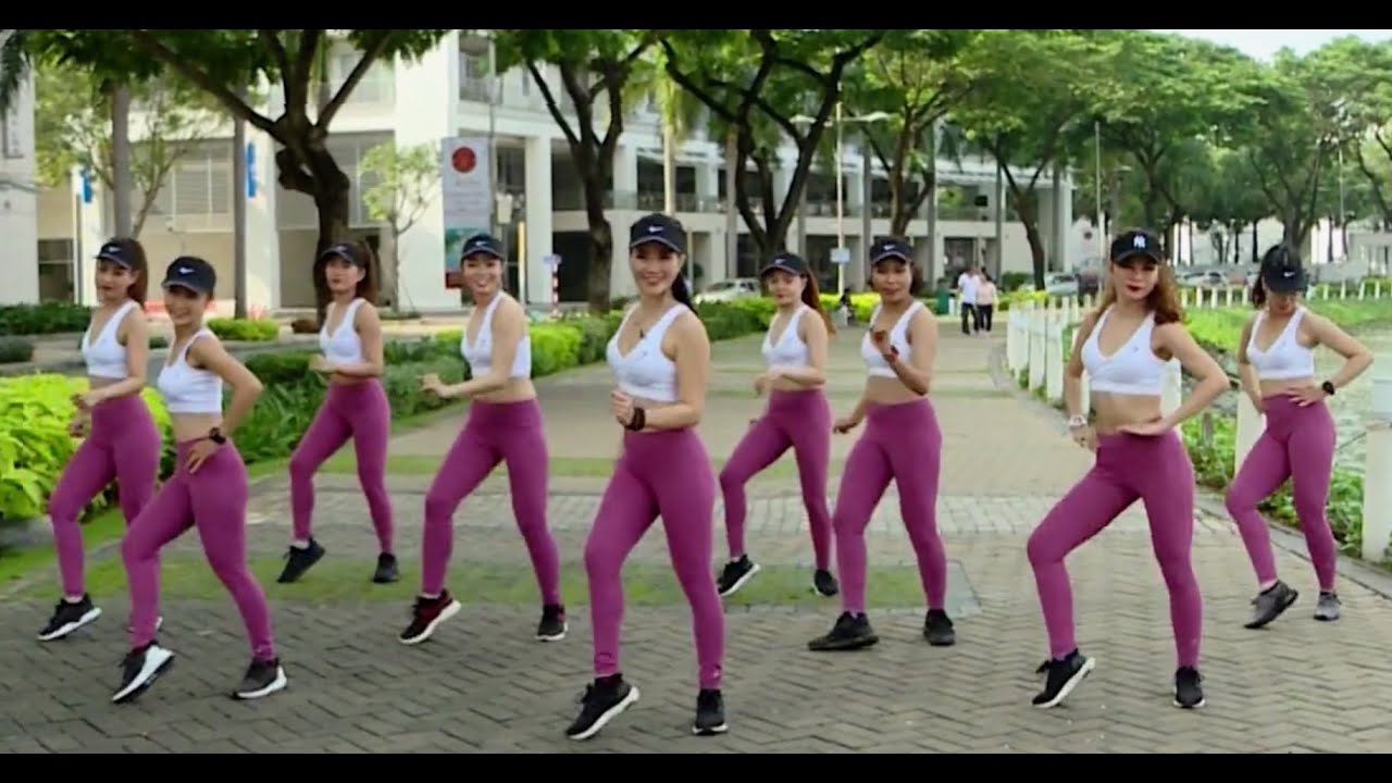 Aerobic nâng cao sôi động  tổng hợp những động tác hay và sôi động nhất 2019 nhạc A12-2019