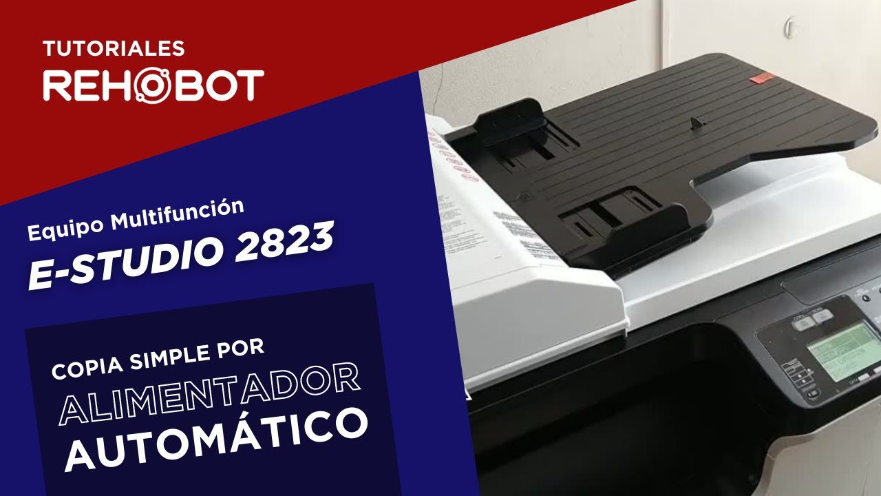 2- INSTRUCCIONES DE USO E-STUDIO 2823 - COPIA SIMPLE POR  ALIMENTADOR