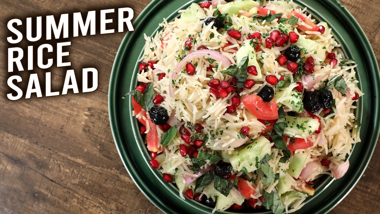 Summer Rice Salad | How To Make Rice Salad | Healthy Salad Recipe | Veg Salad | Varun