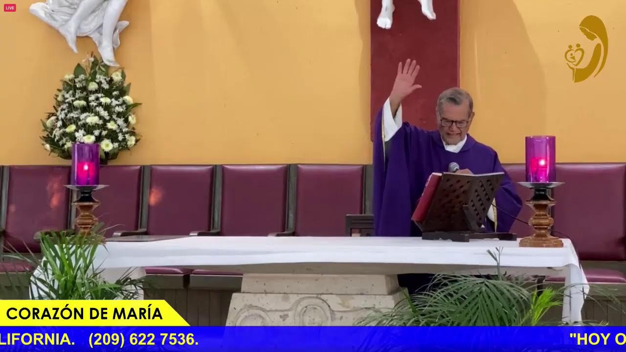 Corazón de María Colima - Pbro. Ricardo Arturo Figueroa Bejarano.Misa Parroquia Colima,Col. 11/03/26