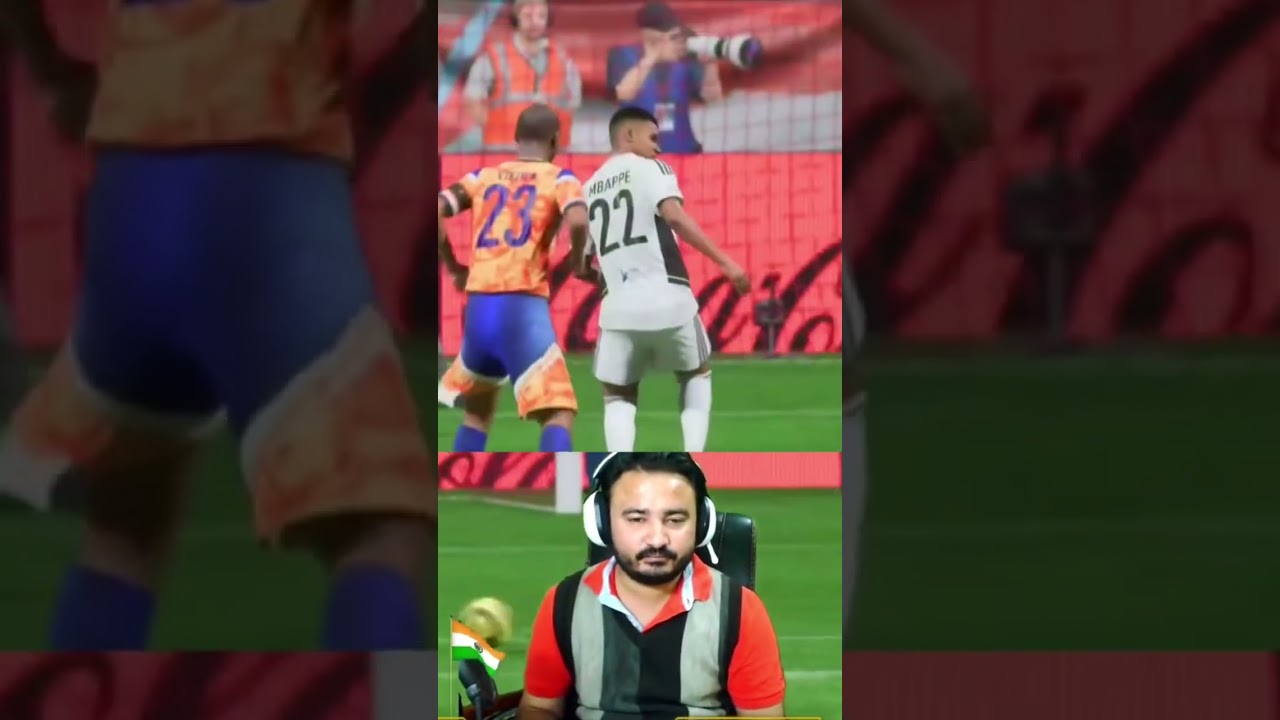 Mbappe 🇫🇷 broken 😡 #fifa23 #shorts #indianfifa #goal