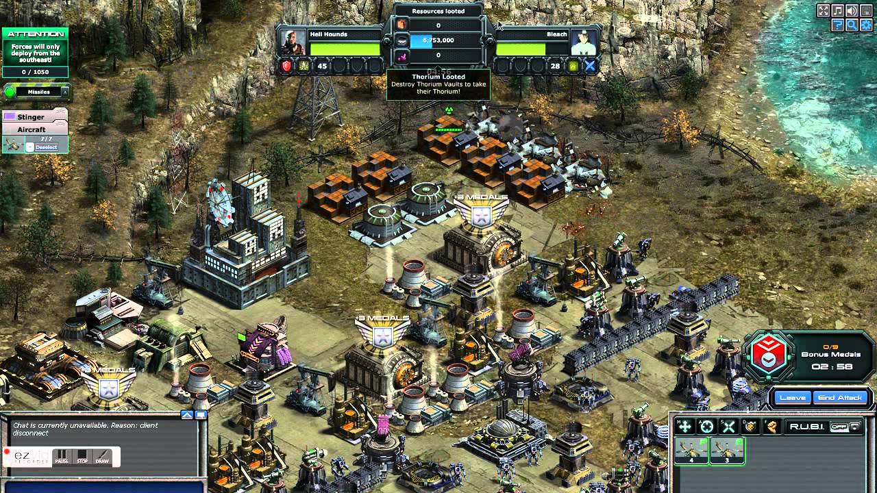 WAR COMMANDER - HOW TO EASILY GET RESOURCES WITH NO LOSS
