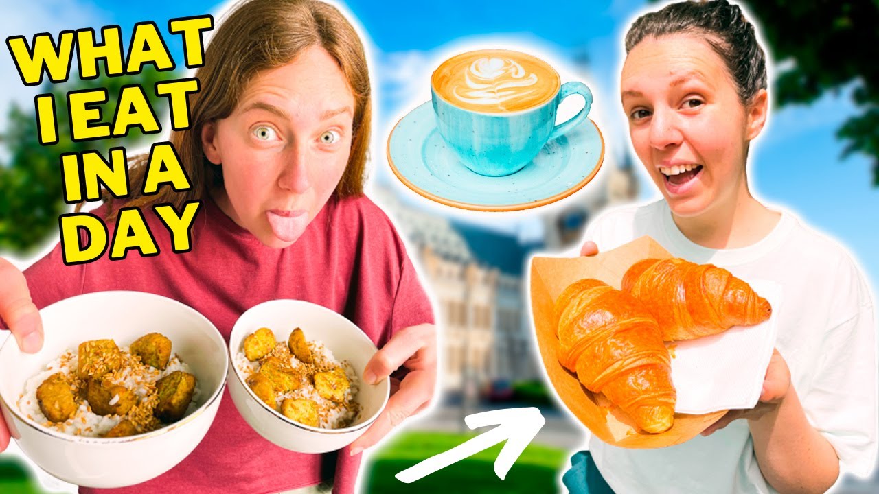 COSA MANGIAMO IN UN GIORNO di primavera a Bucarest 🥐