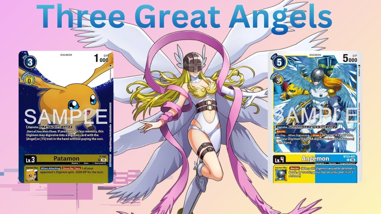 Three Great Angels Deck Profile (BT23 - Digimon TCG)