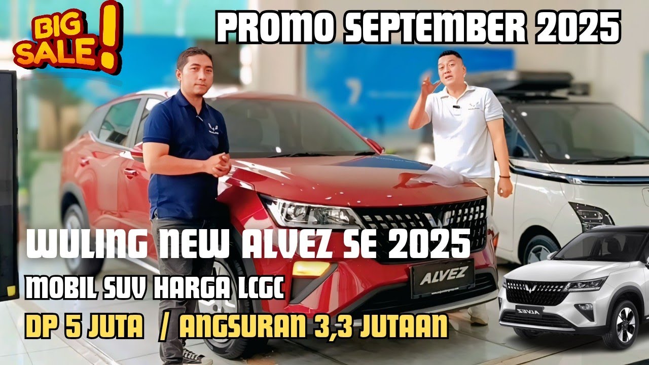 GOKIL‼️Hanya Wuling ALVEZ SE 2025 l Mobil SUV Dengan Harga LCGC | DP 5 JT / Angsuran 3 Jutaan‼️