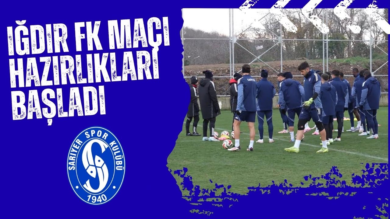 IĞDIR FK MAÇI HAZIRLIKLARI BAŞLADI 💙🤍