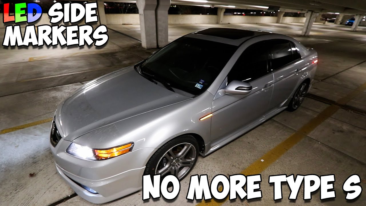 ACURA TL GETS LED SIDE MARKERS