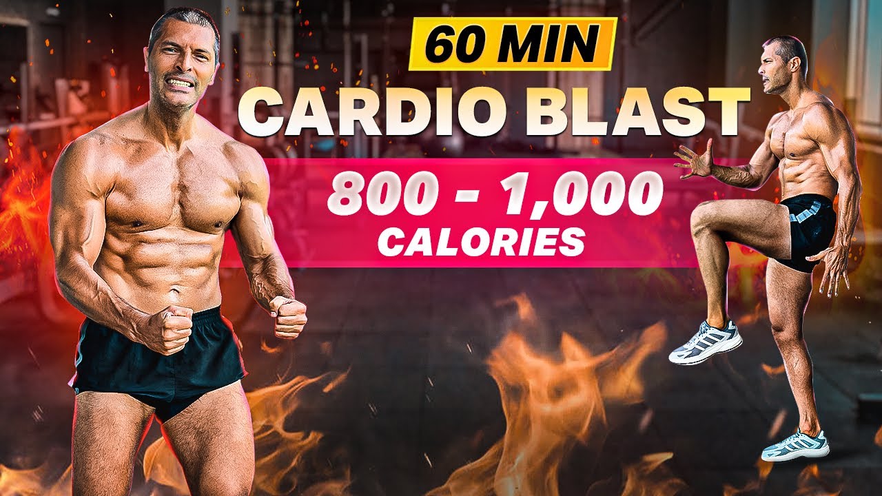 Burn 1,000 Calories at Home! 🔥 60-Min Full Body Cardio Workout