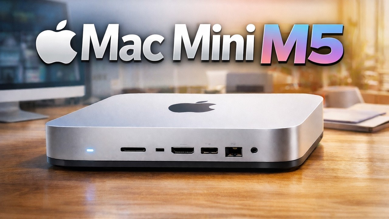 Утечка информации об официальной дате выхода и дизайне Mac Mini M5!: Идеальная рабочая станция дл...