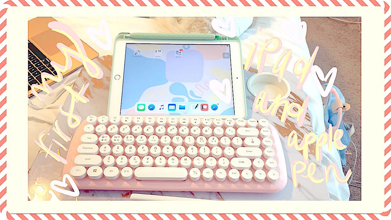 ✨ iPad 7th gen 10.2 | apple pen first gen unboxing + with accessories ✨