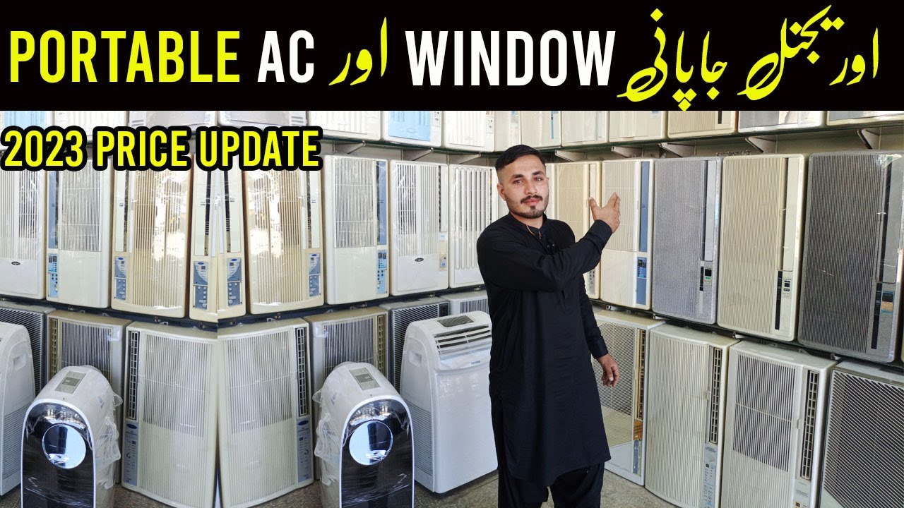 110 AC in Jackson Market Karachi - Low Price Japanese AC - Fresh Condition Window Portable AC