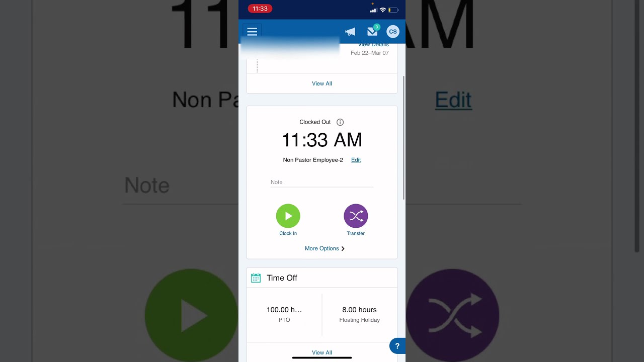 Paychex Flex: General Walkthrough (Mobile)
