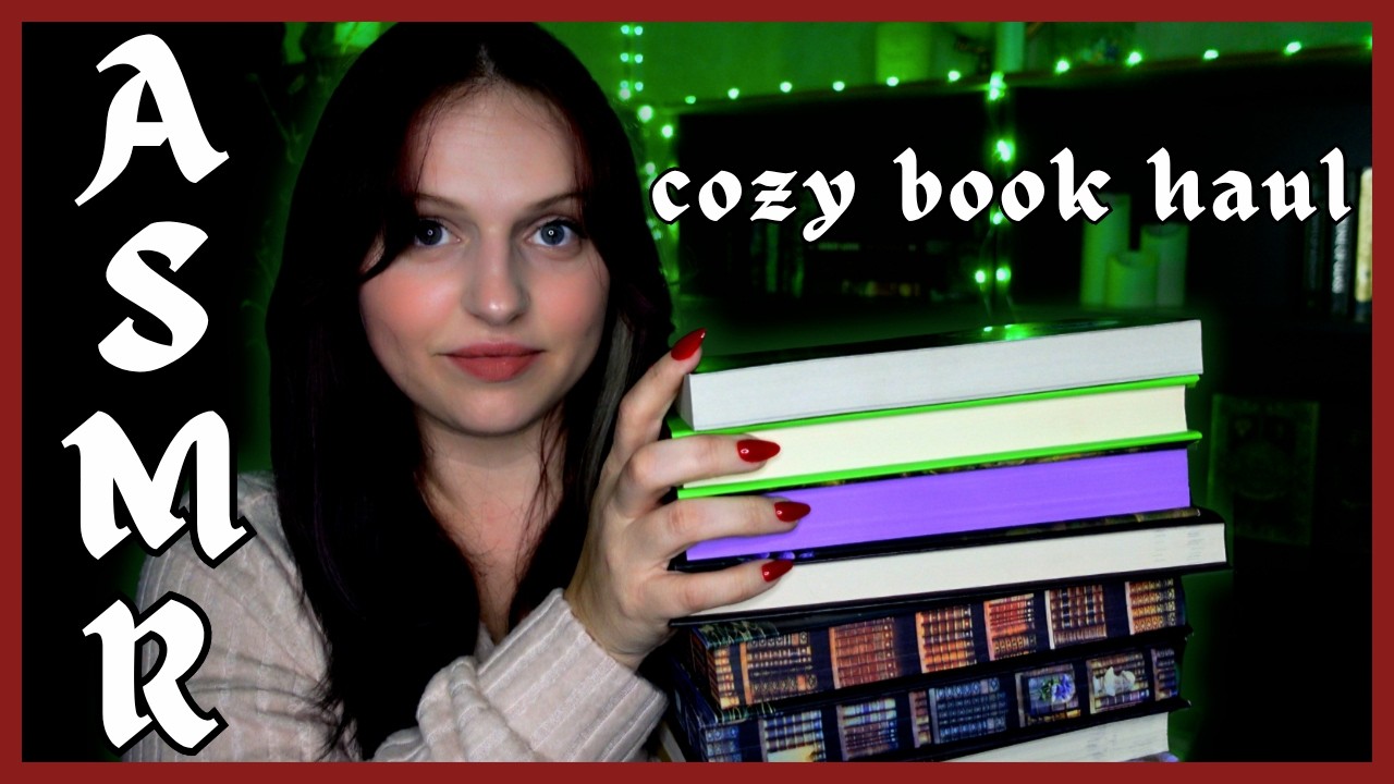ASMR Book Haul | Horror, Fantasy, & Book Outlet Hardback Sale | BOOK HAUL #2