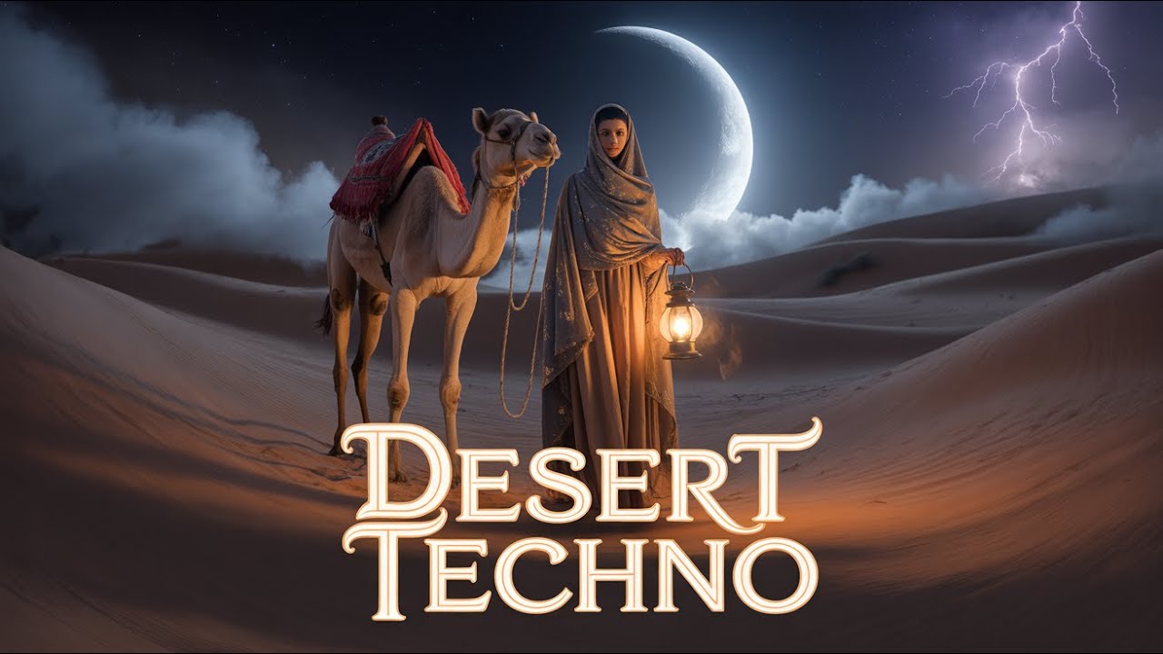 Desert Techno  | Arabic & Turkish  | Melodic Trance in the Moonlit Sands 🌙🐪 | Mystical Electronic