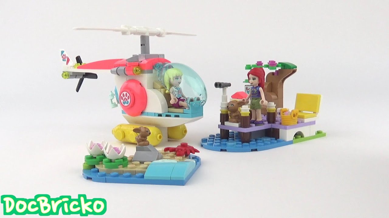 LEGO Friends Vet Clinic Rescue Helicopter 41692