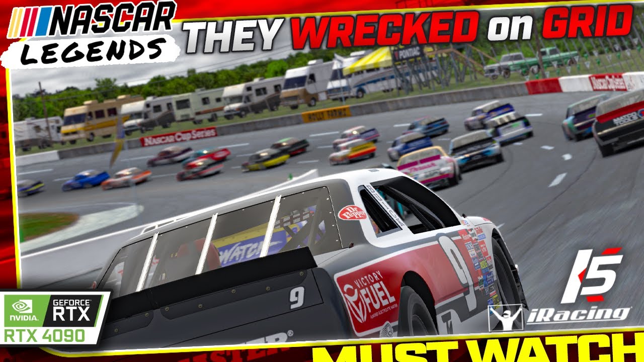 1987 NASCAR Legends - North Wilkesboro - iRacing NASCAR