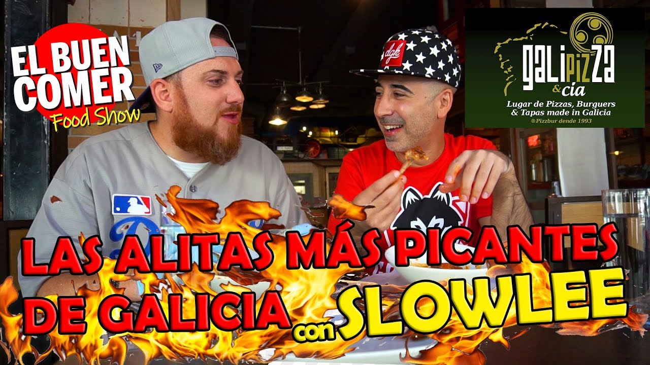 Las Alitas de pollo m&aacute;s picantes de Galicia con Slowlee en Galipizza - El Buen Comer Food Show T01E0