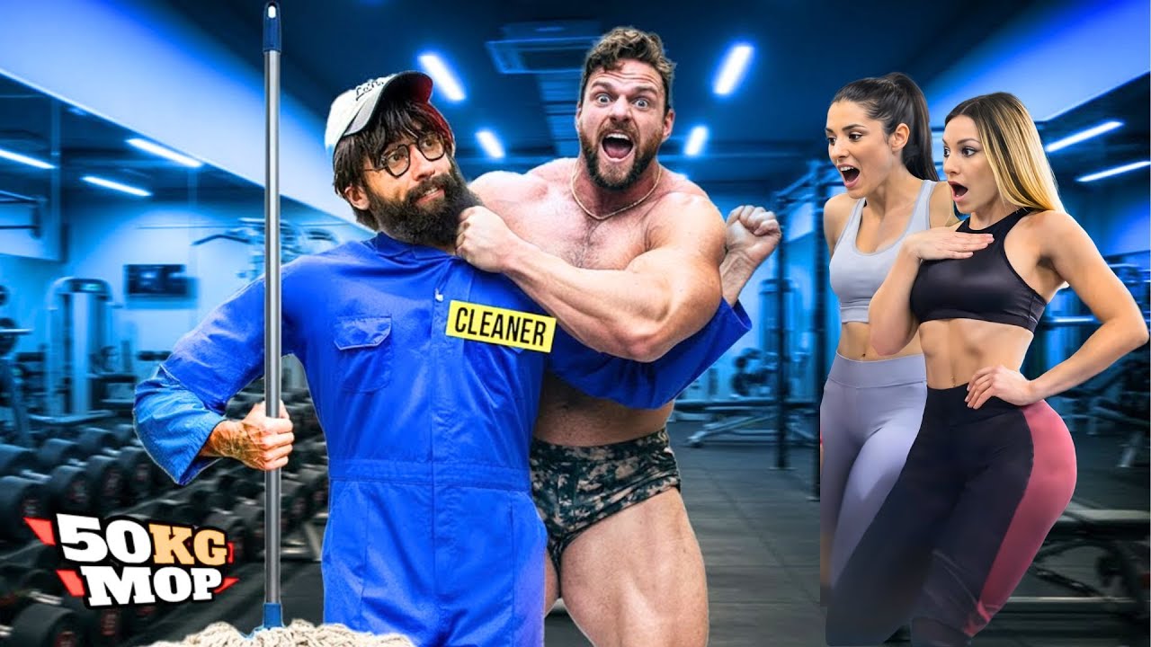 Nobody Expected This Cleaner to Humiliate a Bodybuilder 💪🔥 | Anatoly Gym Prank