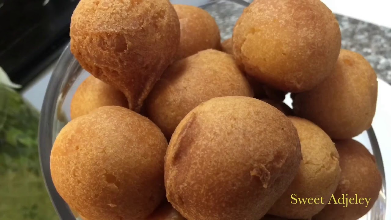 HOW TO MAKE AUTHENTIC GHANA 🇬🇭 PARTY DOUGHNUTS RECIPE | HOW TO MAKE CAKE DOUGHNUTS