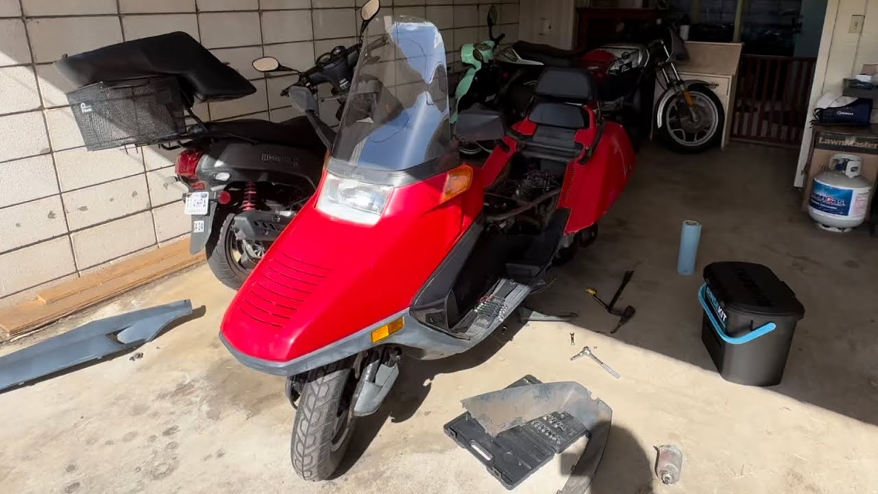 Honda Helix CN250 Starter Replacement Tutorial—Easiest Way
