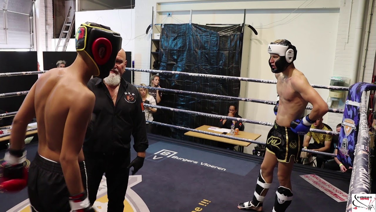 Adam Zarhouti (Hemmers Gym) vs Ales nooijen (Boxfit Gemert)