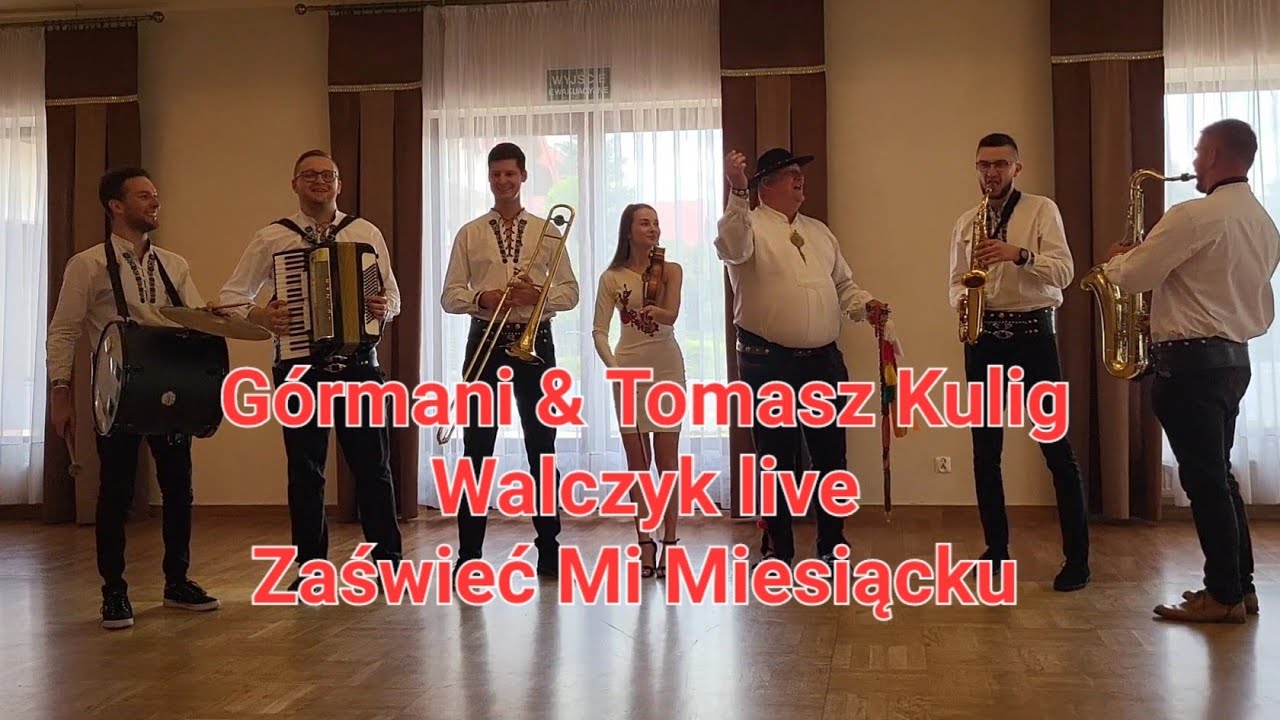 @zespolgormani  Górmani&Tomasz Kulig Walczyk Zaświeć Mi Miesiącku na Rogu Kościoła LIVE na ludowo