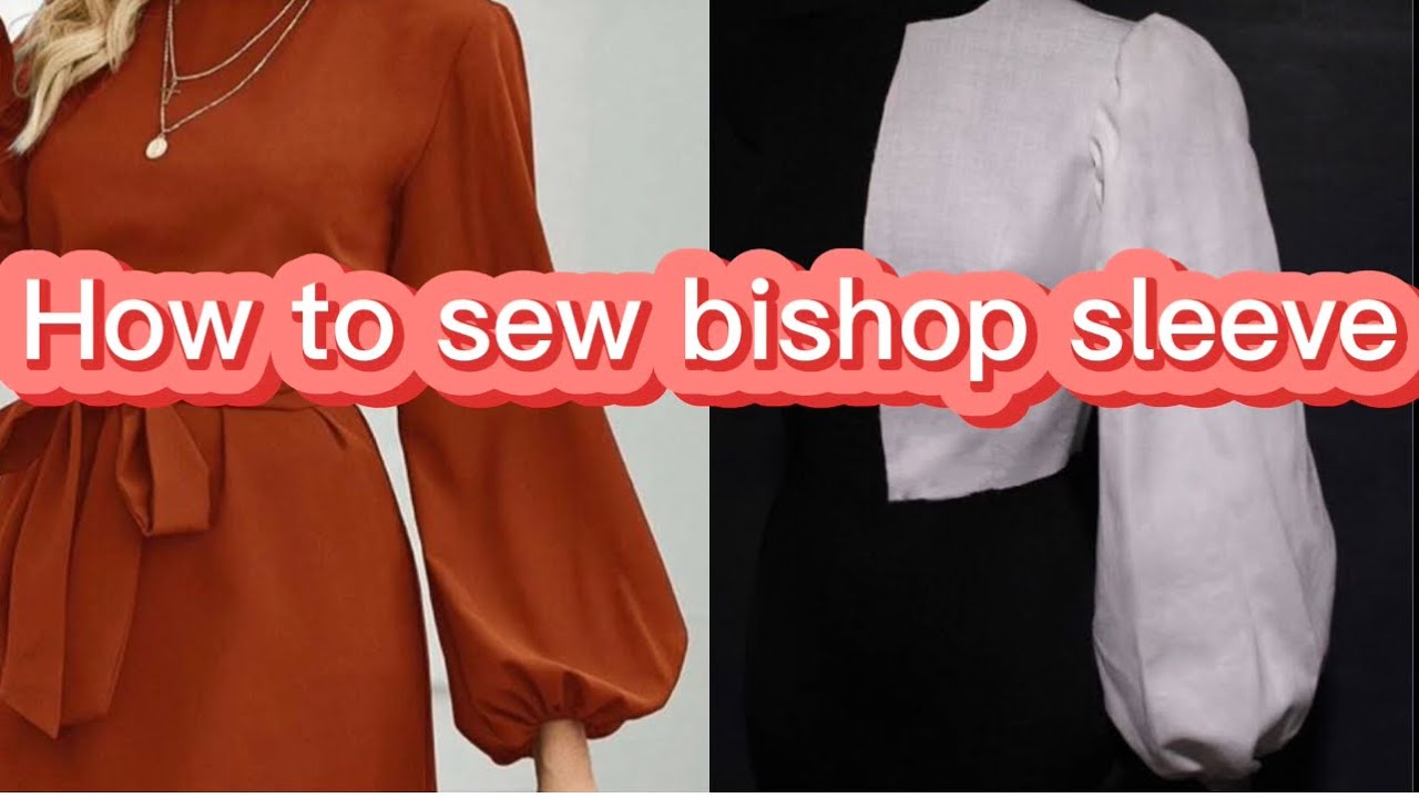 HOW TO CUT AND SEW A BISHOP SLEEVE #sleevesdesign #trending