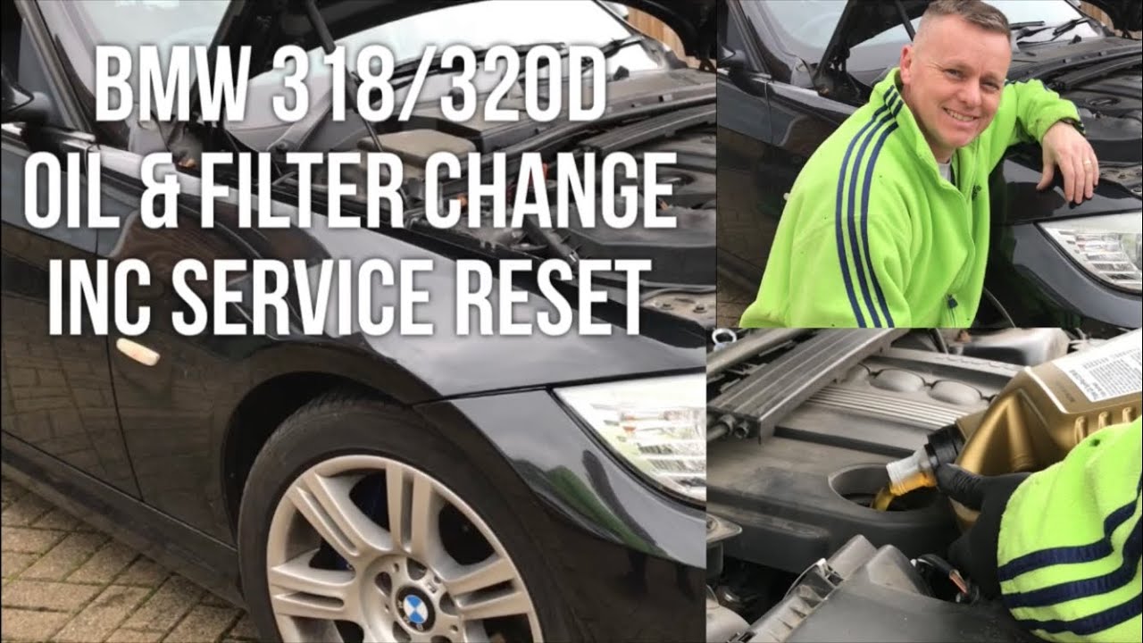 BMW 318D / 320D Oil & Filter Change. E90 E91 N47D20C engine