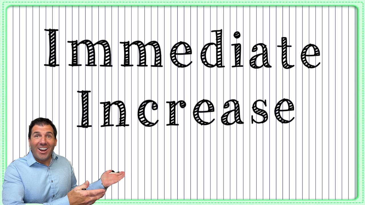 Social Security: Immediate 15.7% Increase in Pay