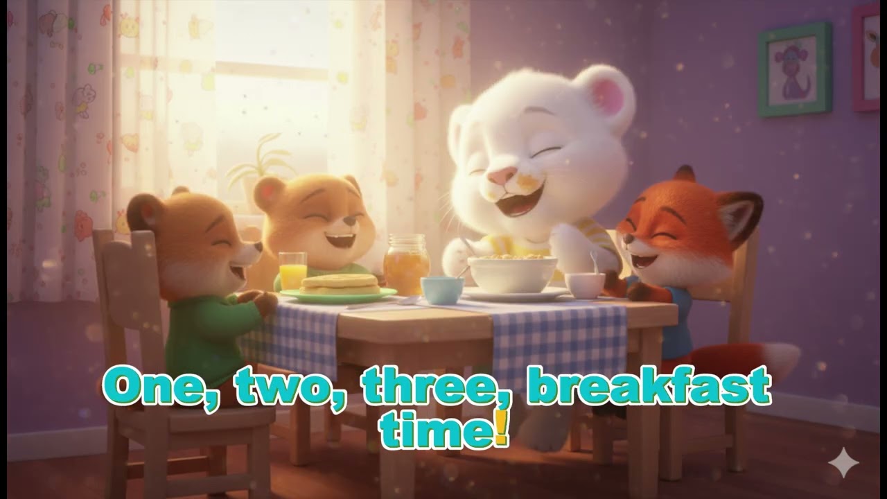 Good Morning Cotton! | Fun Daily Routine Song for Kids 🌞🦁