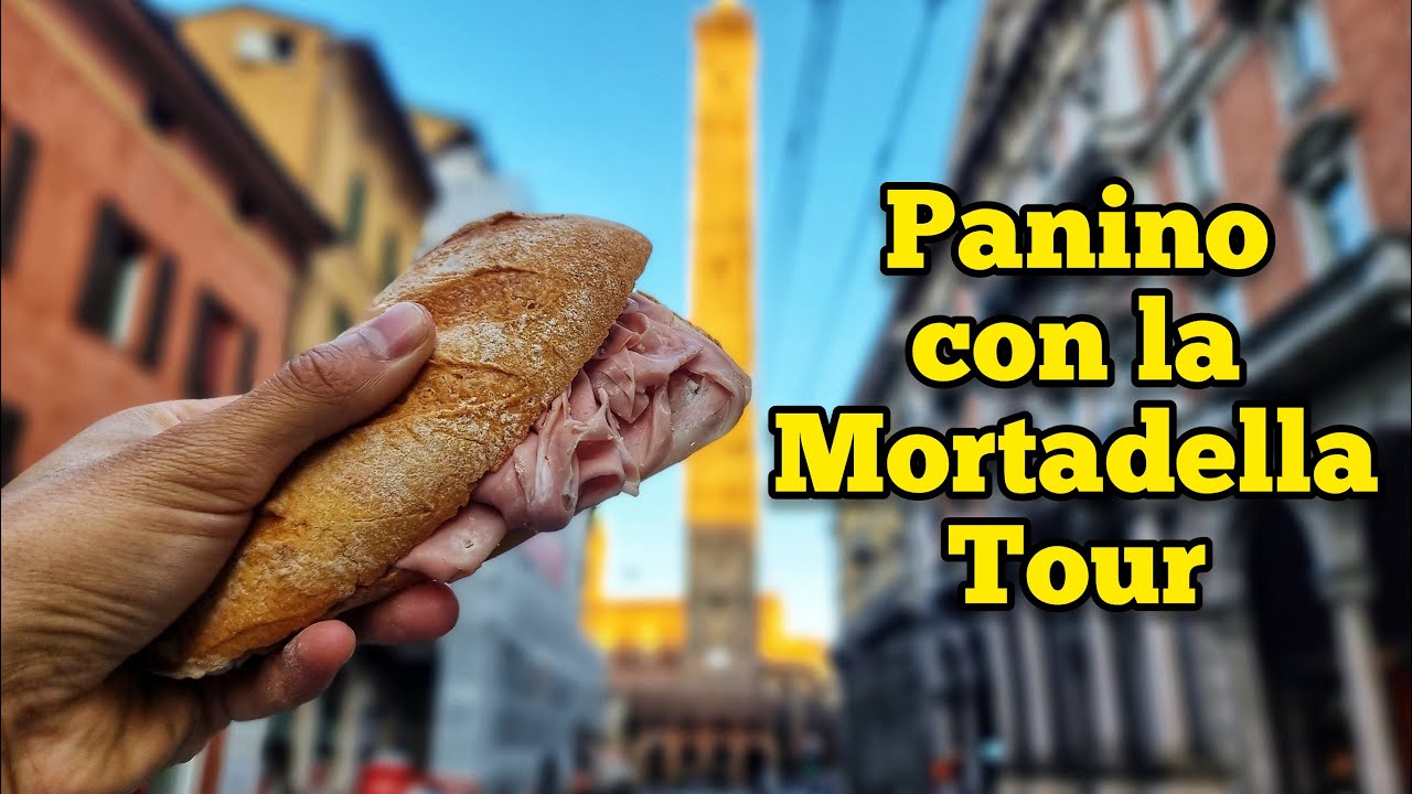 Panino con la MORTADELLA TOUR - Bologna - 5 panini in 5 posti diversi