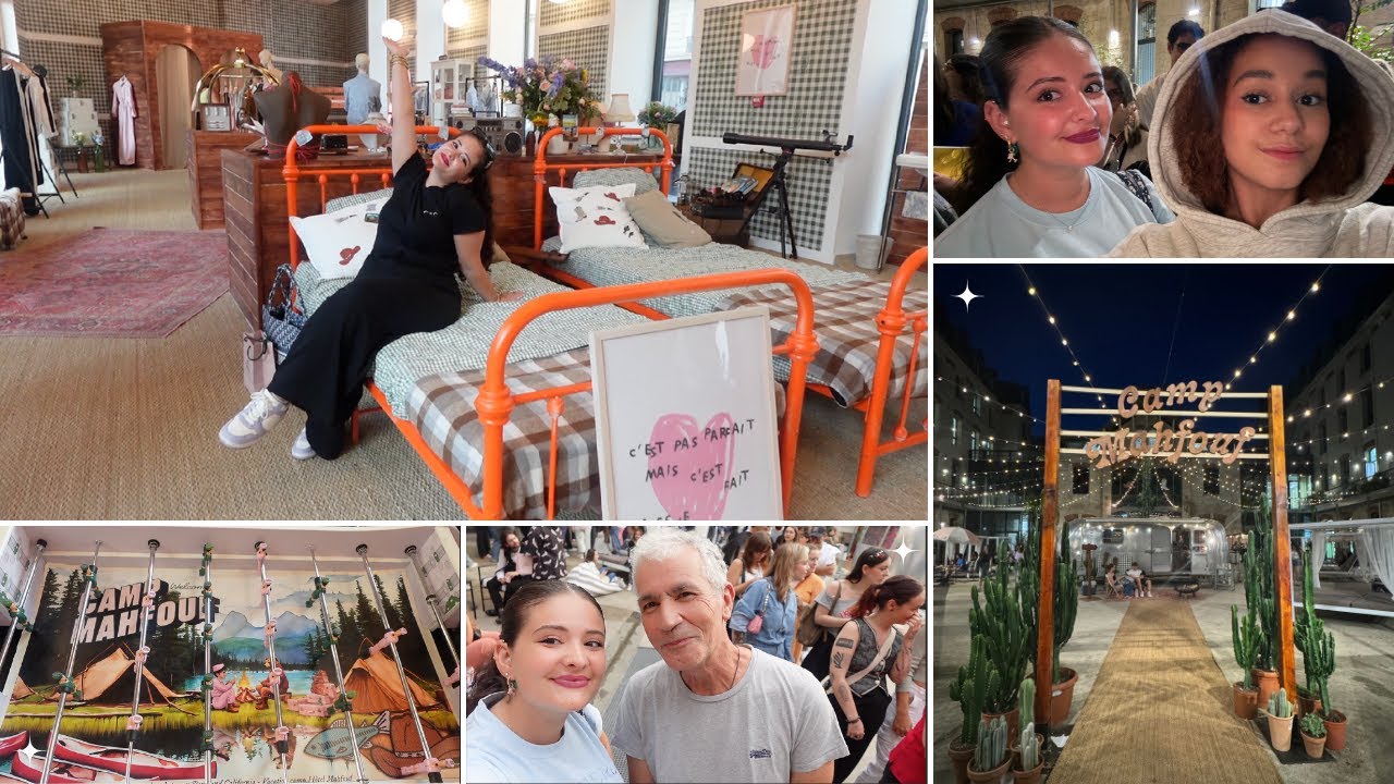 VLOG au Camp Mahfouf en présence du papa Situation et de @LenaSituations  🌸 🧳