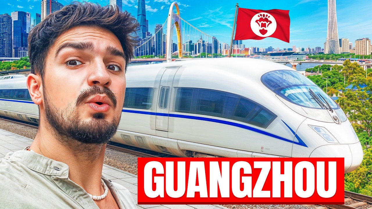 Non credo ai TELEGIORNALI Quindi Vado a GUANGZHOU (CINA) col Treno più Veloce del Mondo 🇨🇳🚄