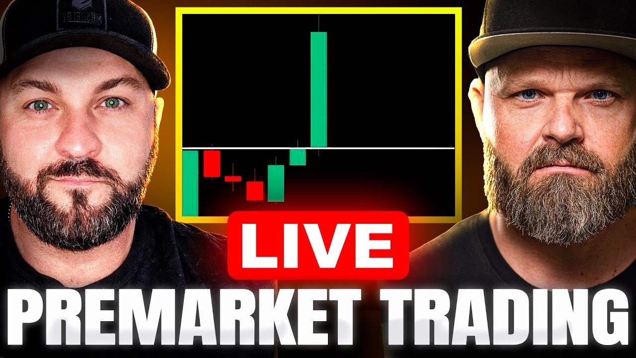 LIVE TRADING: Hunting The Market Open! (NASDAQ, Oil, Gold & Bitcoin) #7