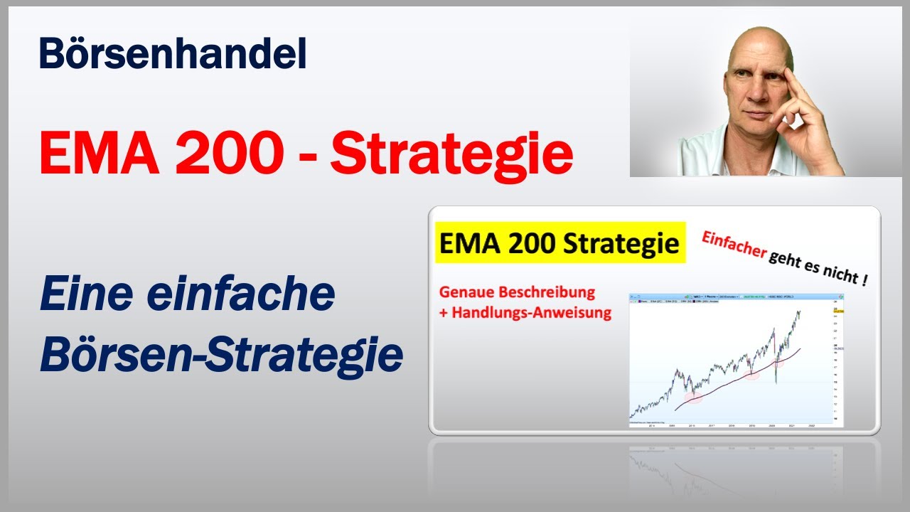 B&ouml;rsen-Strategie EMA 200 (einfach & sehr erfolgreich) Die EMA 200-Index-Strategie