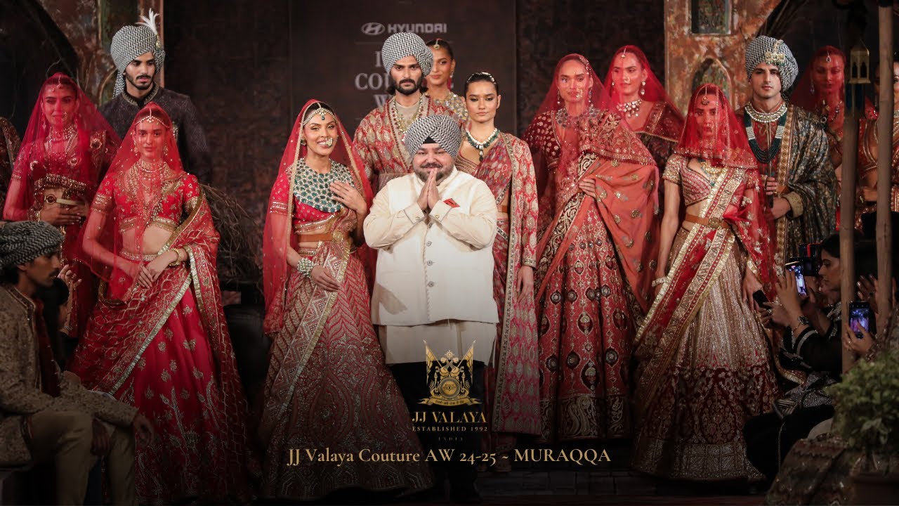 JJ Valaya Couture AW 24-25 ~ MURAQQA | ICW 2024
