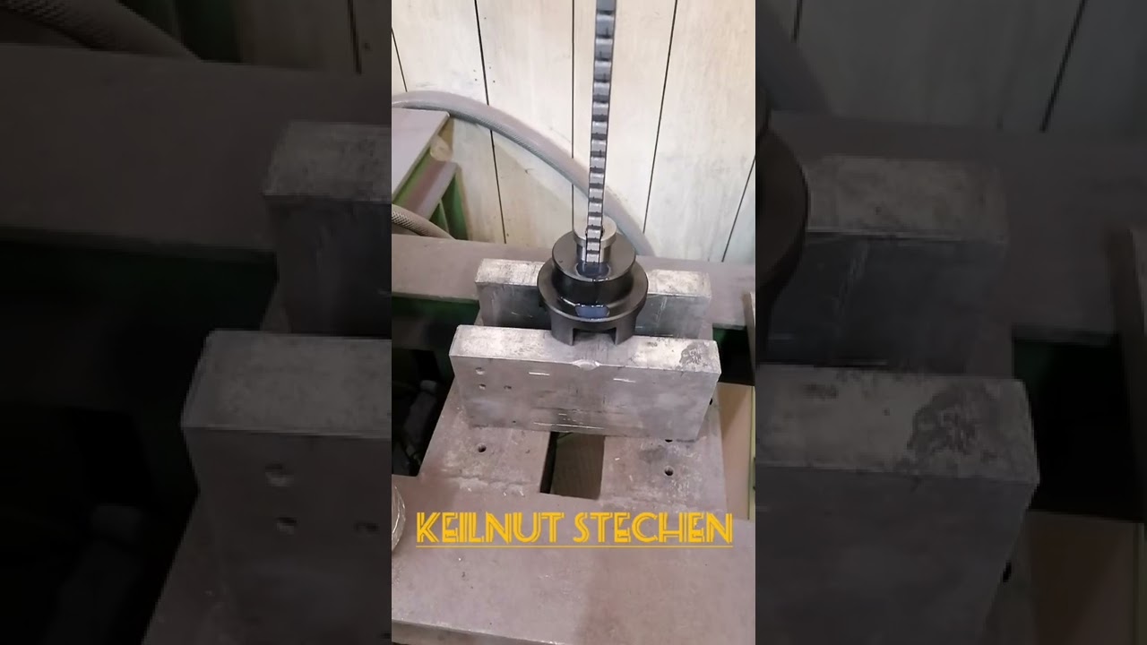 Keilnut sto&szlig;en