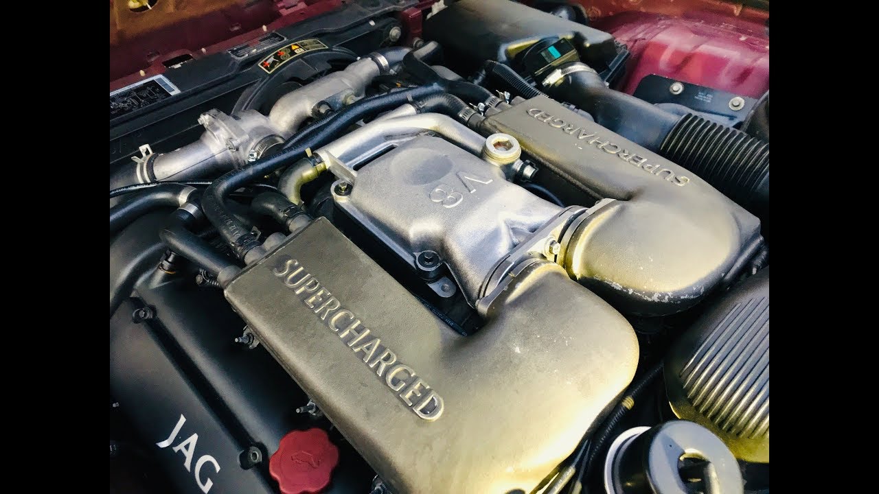 Jaguar Supercharger Oil Change -Not The Engine Oil-
