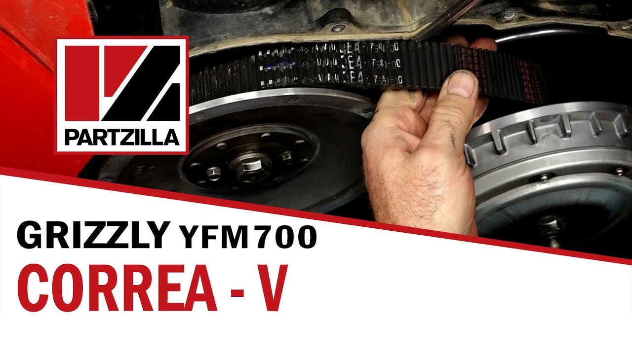 Cambio de Correa de Transmisión Yamaha Grizzly 700 | Correa V Yamaha YFM700 | Partzilla.com