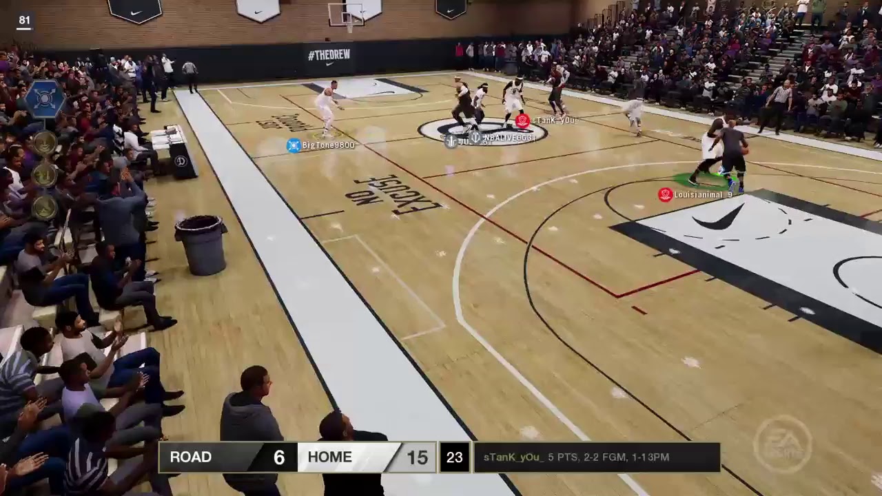 NBA Live 18 5v5 Gameplay PS4