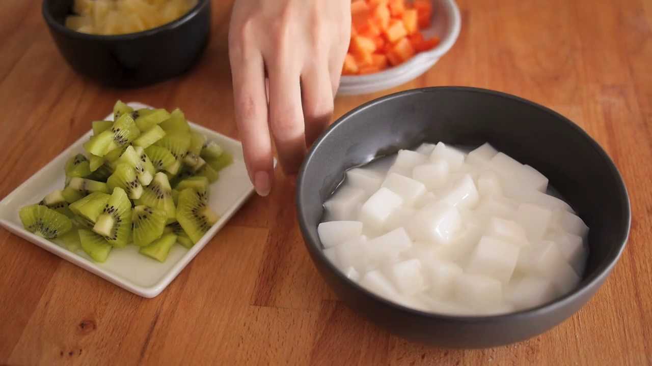 เต้าฮวยเย็นฟรุตสลัด