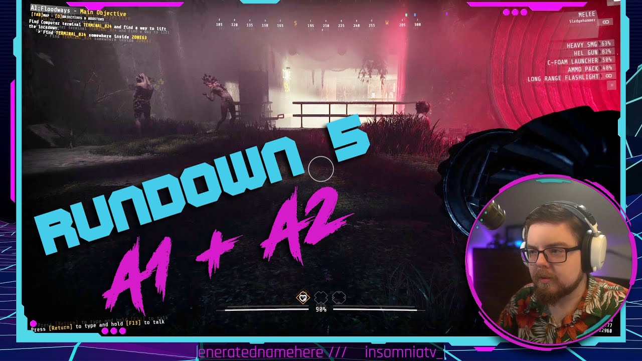GTFO Rundown 5 A1&A2 [First look with GRUE]