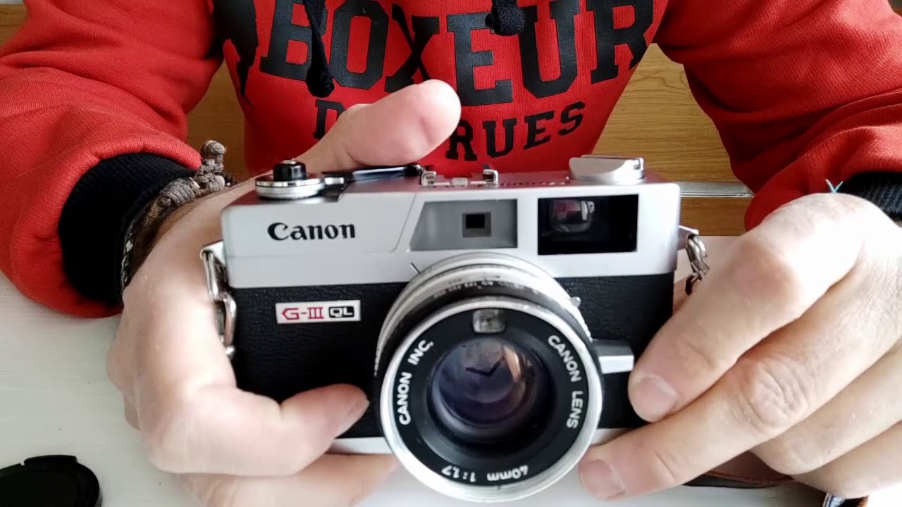 Canon GIII QL 17 prova sul campo