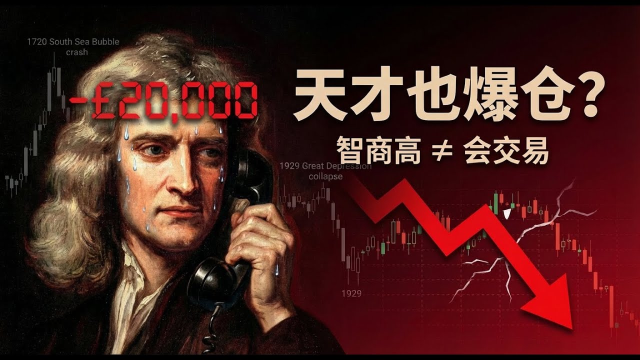 牛顿赔光2万英镑，利弗莫尔破产4次：为什么绝顶聪明的人在股市也会输得精光？