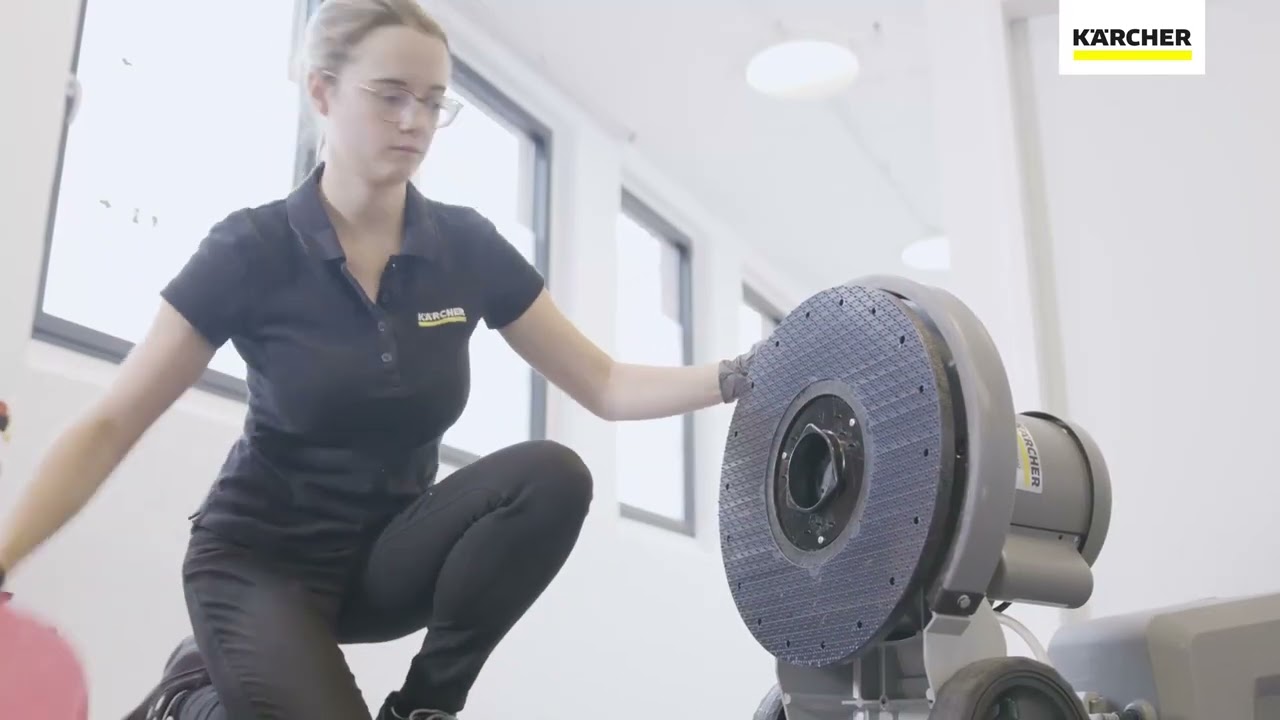How to use Karcher SINGLE-DISC MACHINE BDS 43/150 C Classic
