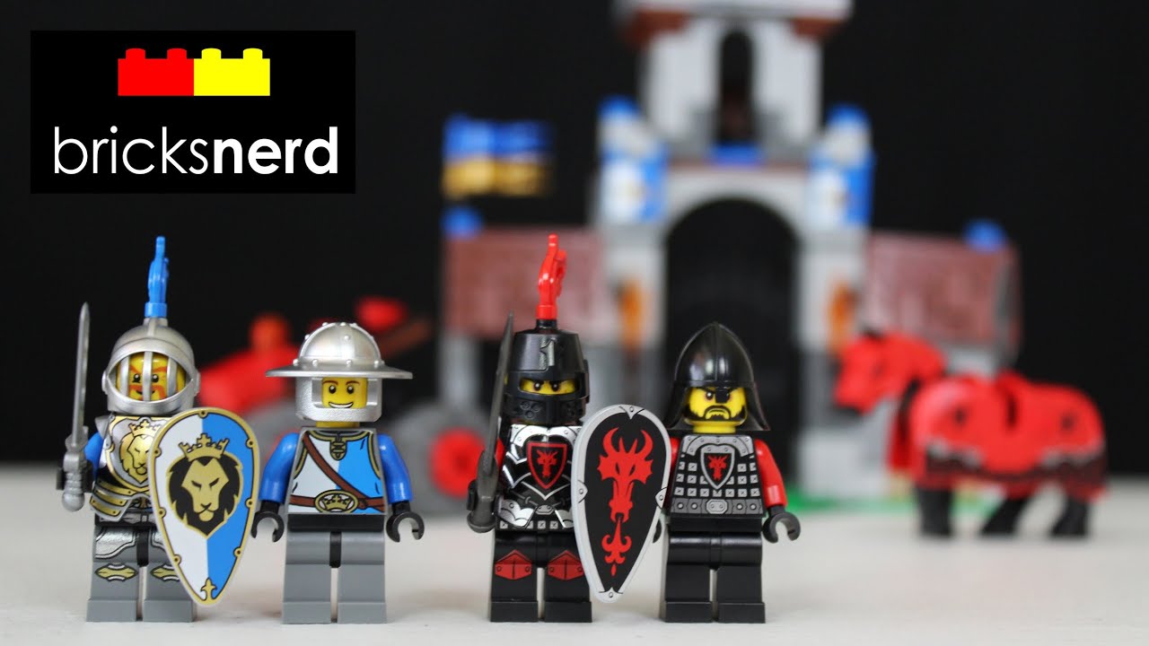 LEGO Castle The Gatehouse Raid Review, Unboxing, Time Lapse Build 70402