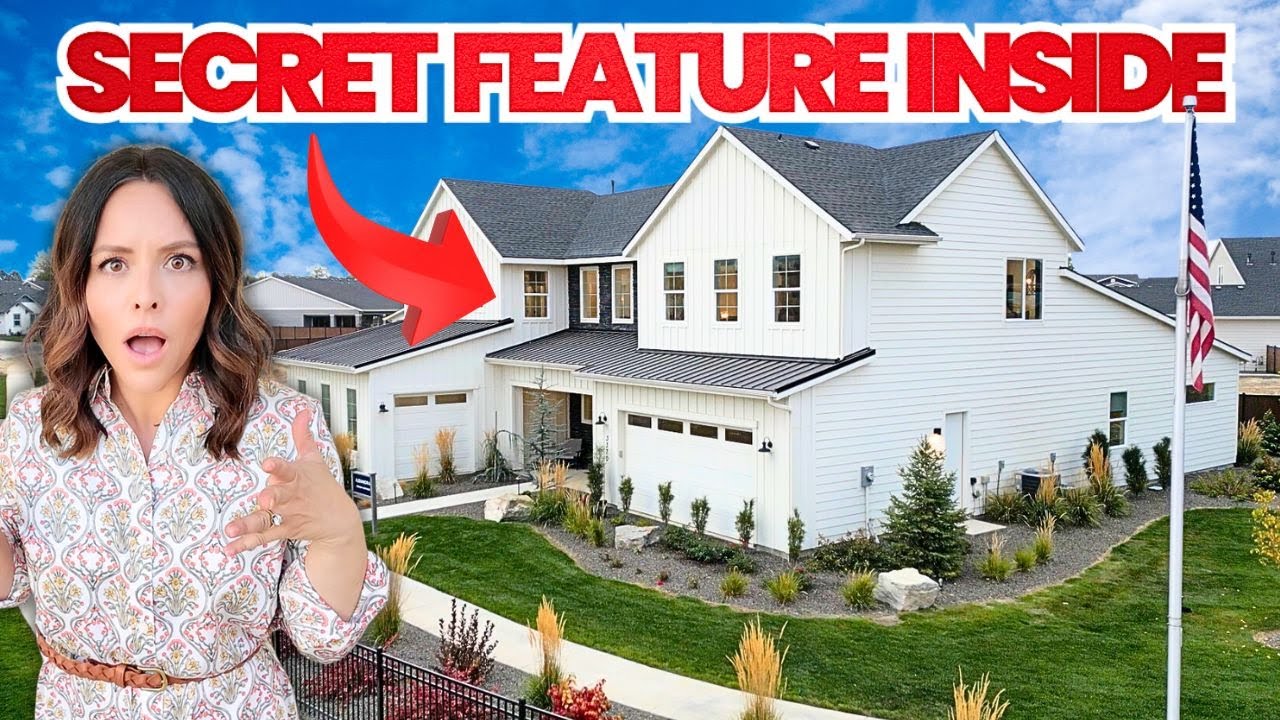 Inside tour of STUNNING NEW CONSTRUCTION Home in Boise Idaho [TOLL BROTHERS Star Idaho]