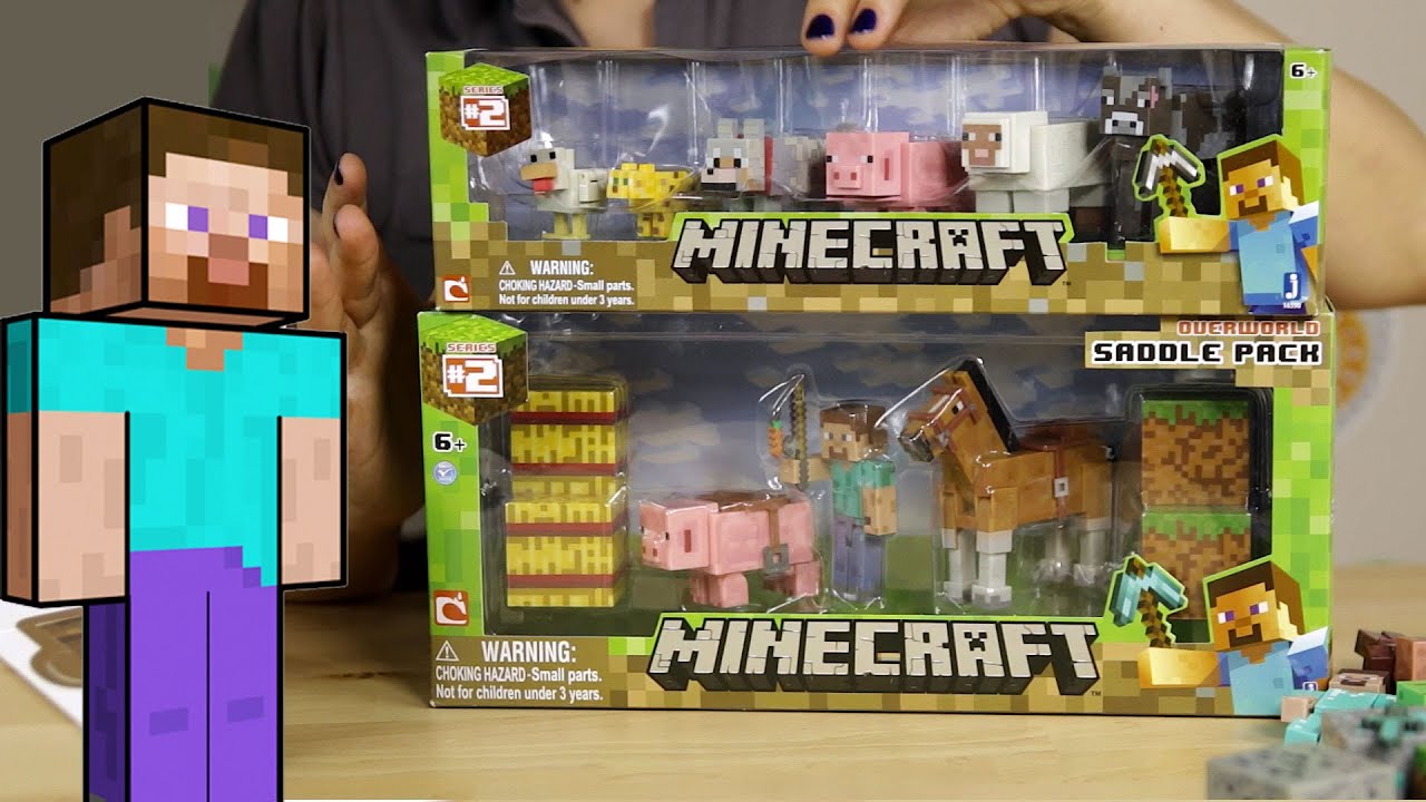 Figurki Minecraft