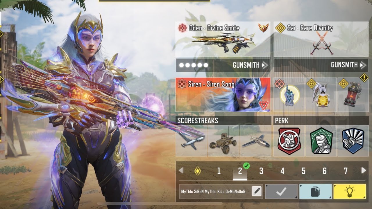 My New GUNSMITH of the MYTHIC ODEN DIVINE SMITE turns it to be the Most Deadly 2 Shot King AR in SND